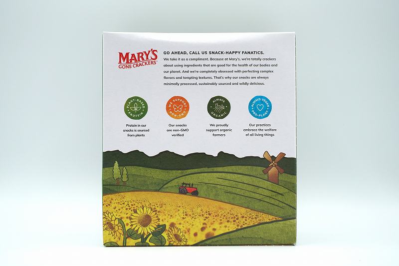 メアリーズゴーンクラッカー・スーパーシード「バジル+ガーリック」